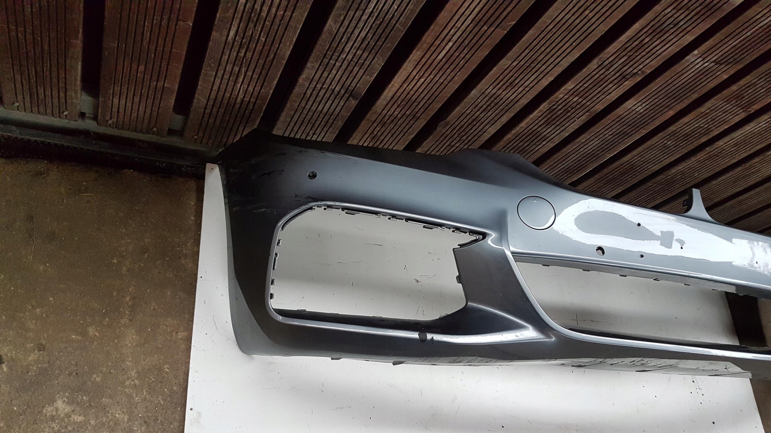 front bumper BMW SERIA 5 G30 G31 m-packet BLUESTONE