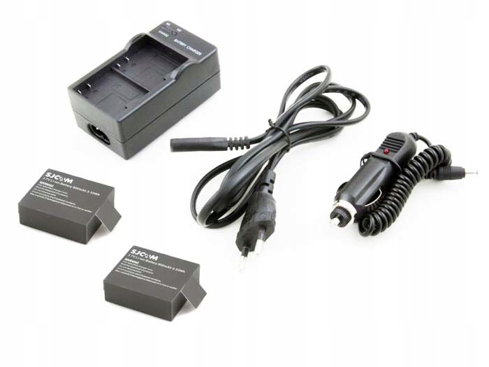 

2x Bateria Podwójna Ładowarka Sjcam SJ4000 SJ5000