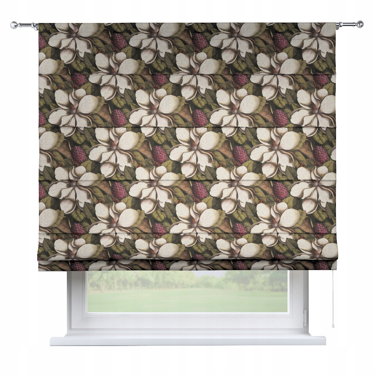 Hotová římská roleta Torino 120 x 170 cm zelená