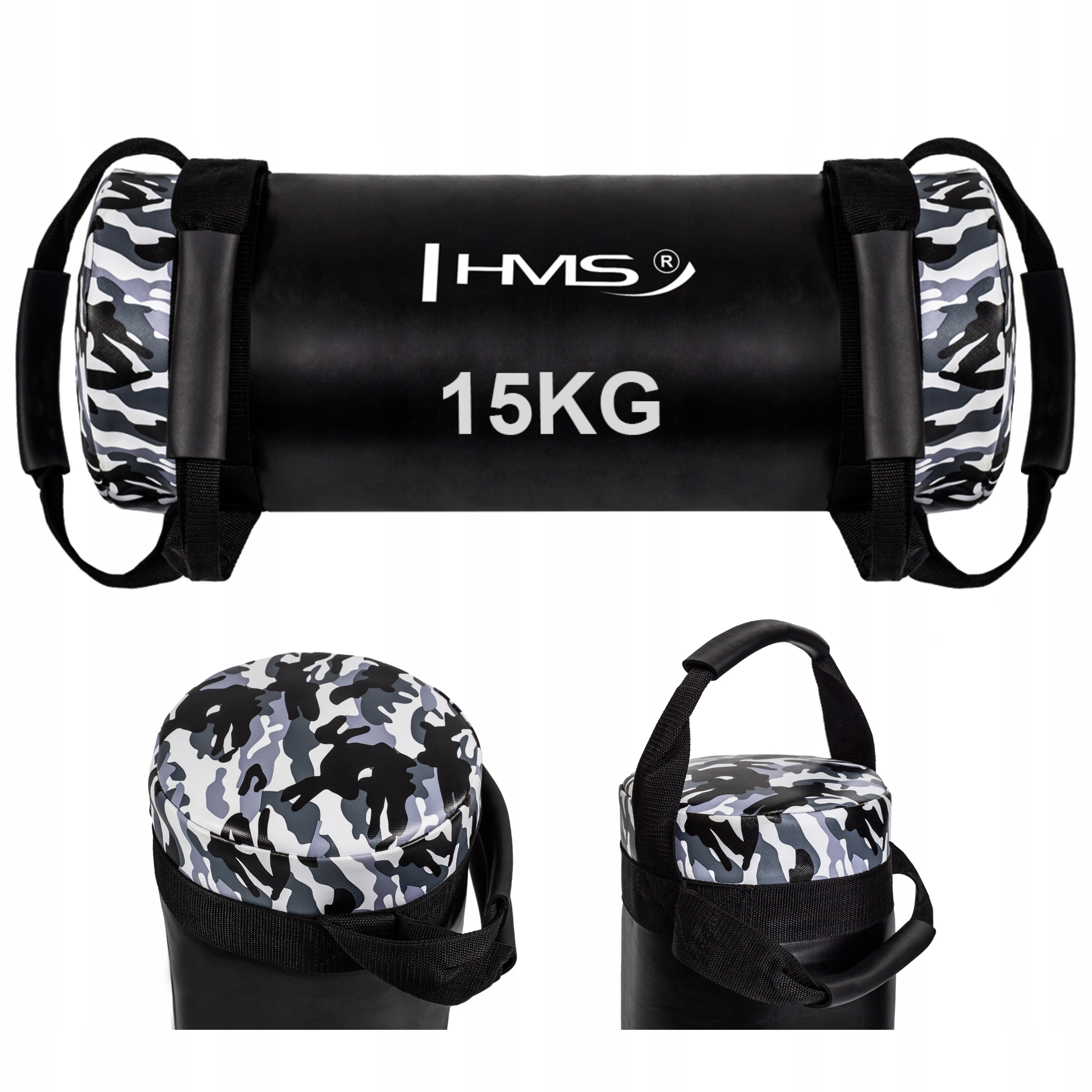 Těžký Boxovací Pytel Power Bag Bulharský Sandbag pro cvičení Hms 15 kg