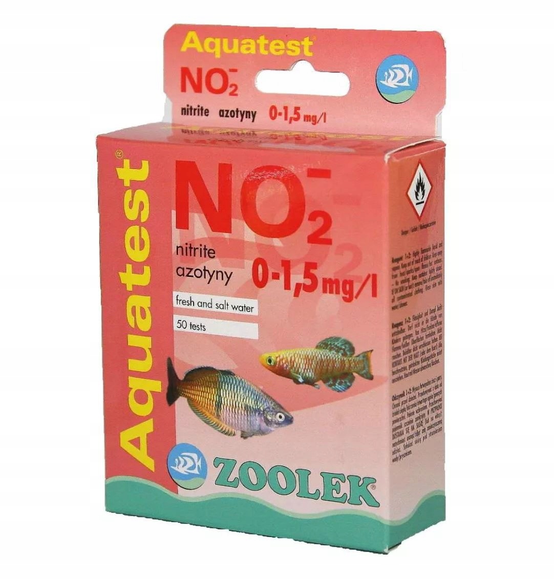 ZOOLEK ТЕСТ NO2 ДЛЯ ИЗМЕРЕНИЯ НИТРИТОВ В ВОДЕ