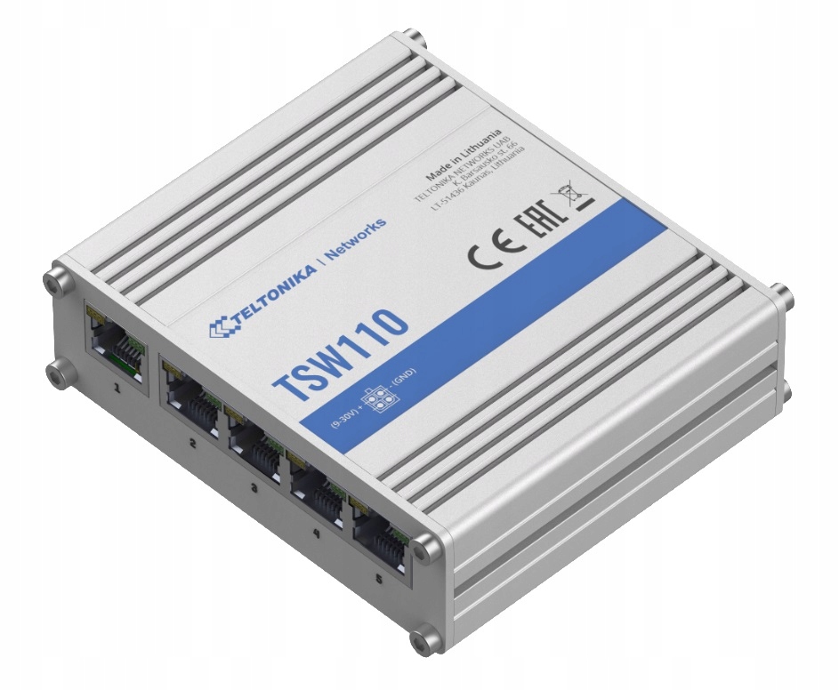TSW110000000 Teltonika TSW110 Průmyslový neřízený Teltonika TSW110000000