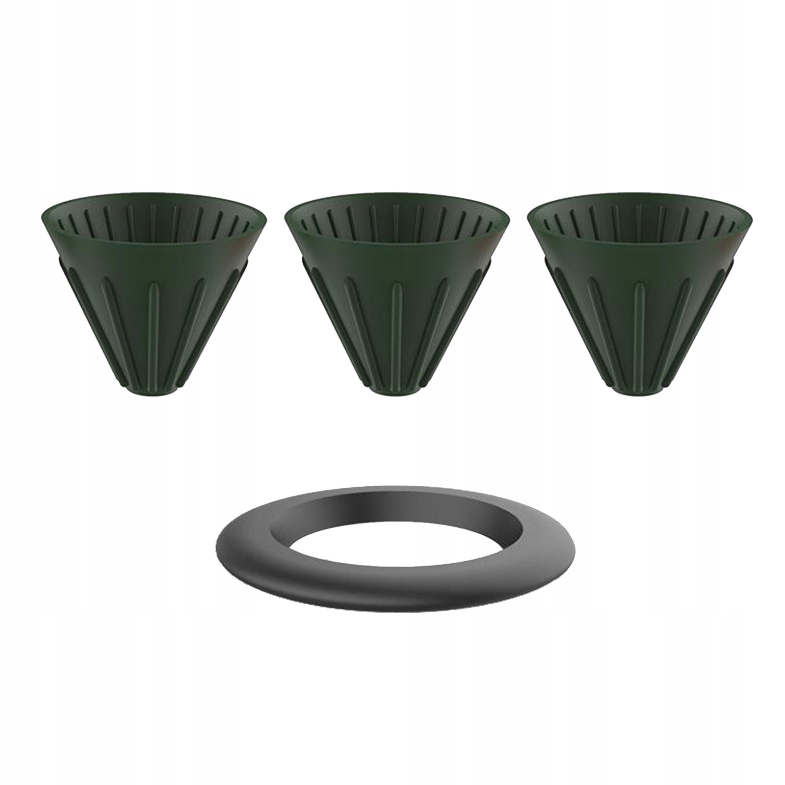 Silikonowy filtr do kawy, kroplówka wielokrotnego