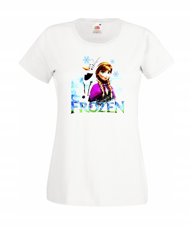 

Xs Koszulka Damska Kraina Lodu Frozen Elsa Olaf