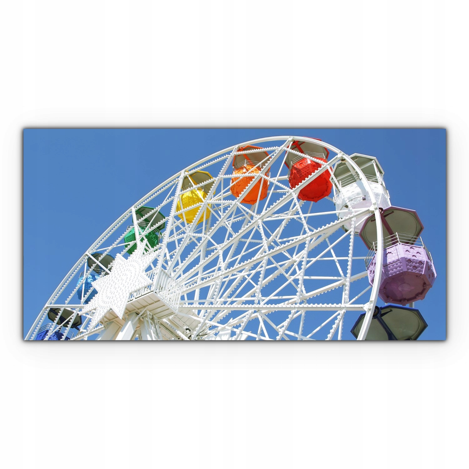 

foto-obraz na płótnie 100x50 Diabelski Młyn Miasto