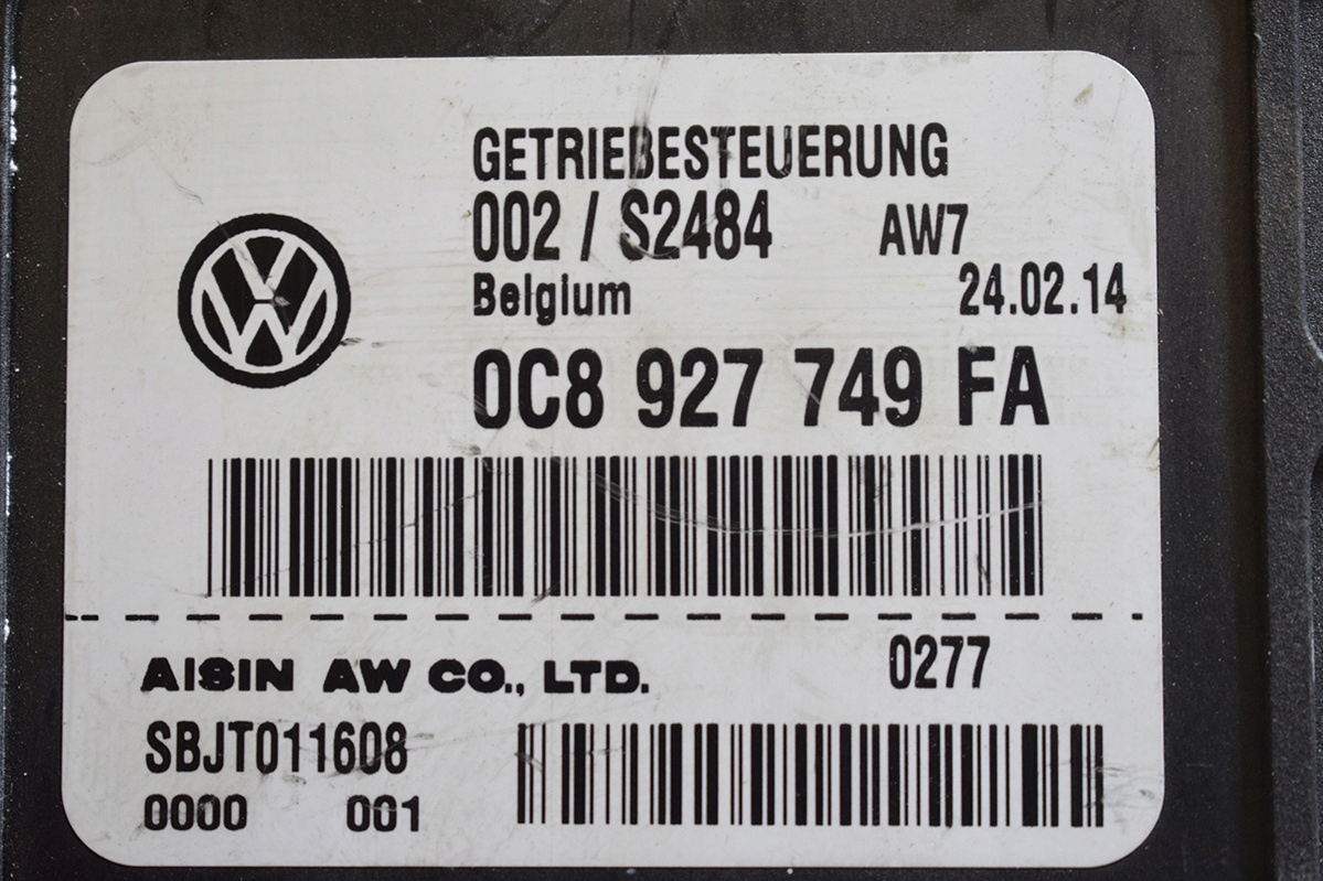 computer control unit gearboxes * PORSCHE CAYENNE II 0C8927749FA