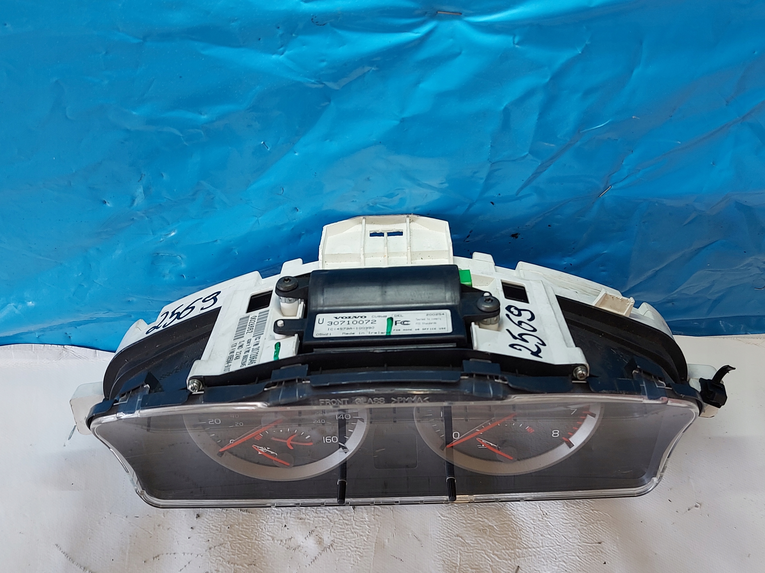dials clock VOLVO V50 2.4 B 30710072