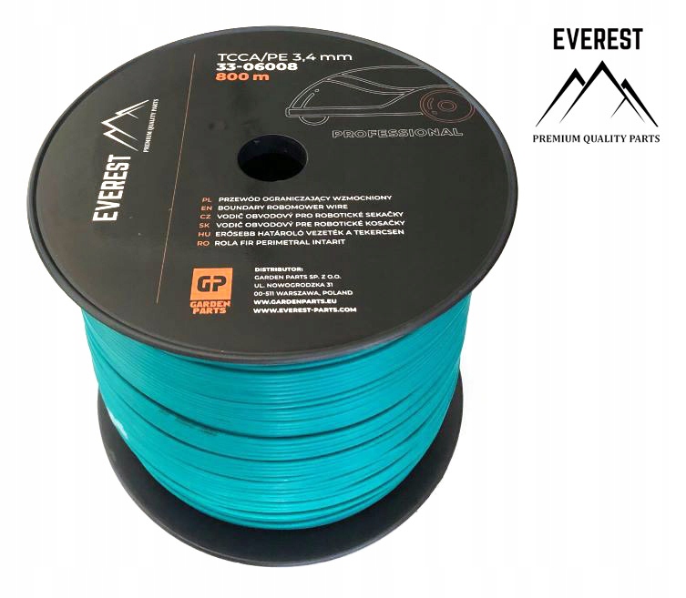 Obmedzovací Kábel Zosilnený Tcca/pe 3,4 mm 800 m Everest