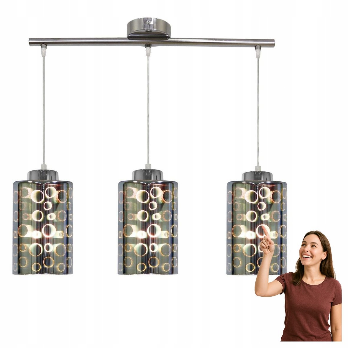 Závesná lampa Nocturno 33-57709 Candellux