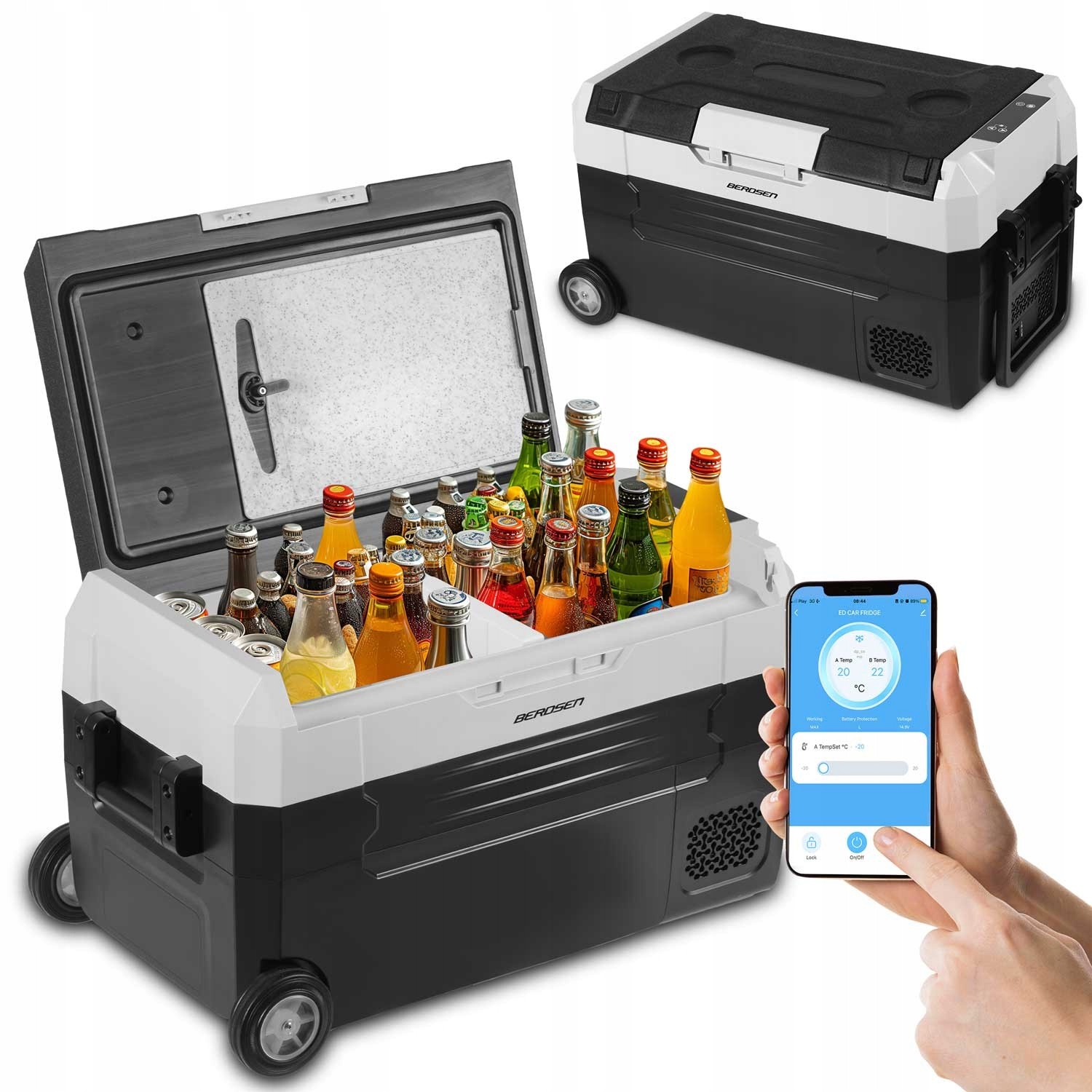 Kompresorová Turistická Lednice Automobilová Mrazák Icemax 32L