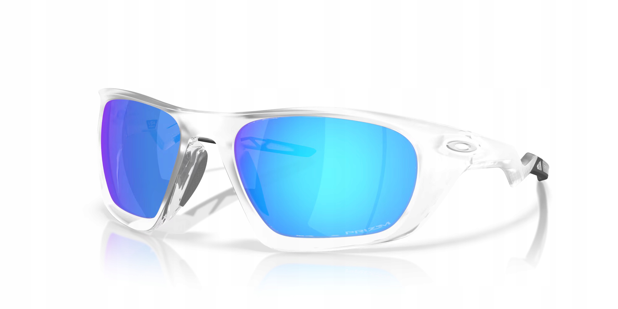 Brýle Oakley Lateralis Matte Clear, Prizm Sapphire