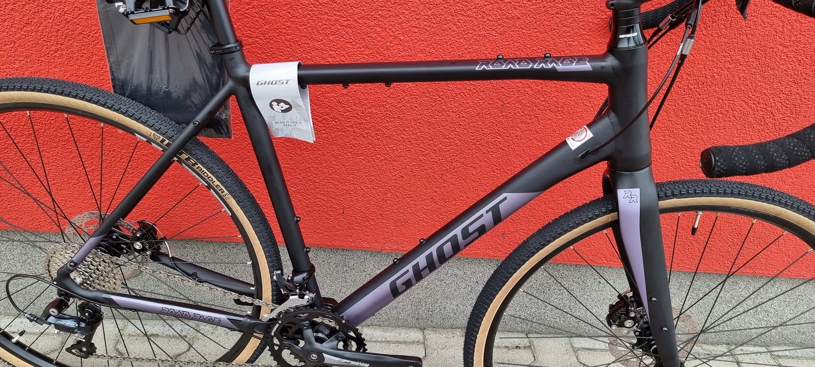 GHOST ROAD RAGE AL 2022/23 BLACK L-55cm. SH.SORA 18spd ROWER-SPORT_PL Marka Ghost