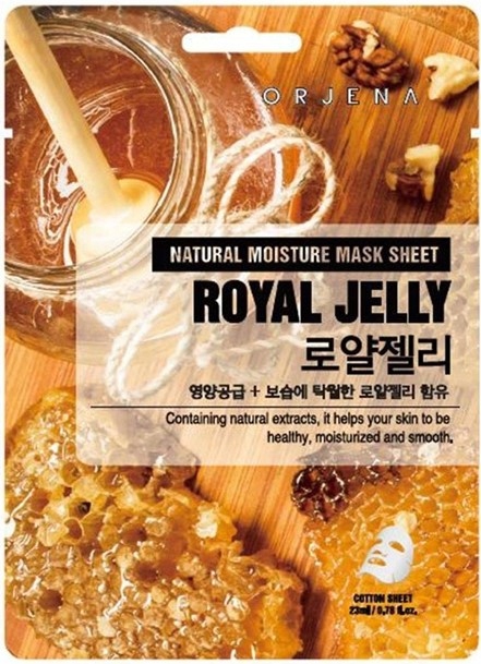 

Maska w Płachcie z mleczkiem pszczelim Orjena 23ml