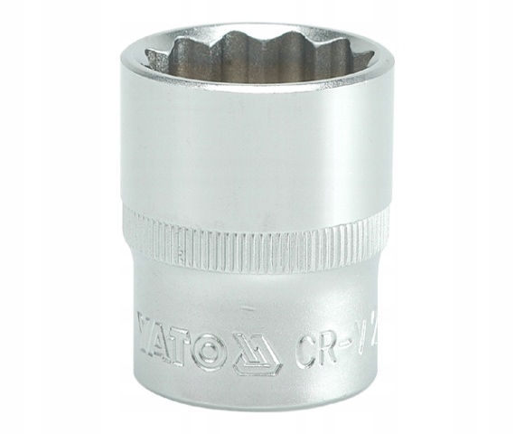 

Yato Nasadka 1/2" 23mm 12-Kąt Crv Krótka