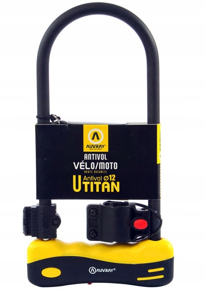 

Mocna Blokada U-lock Auvray Titan Uchwyt