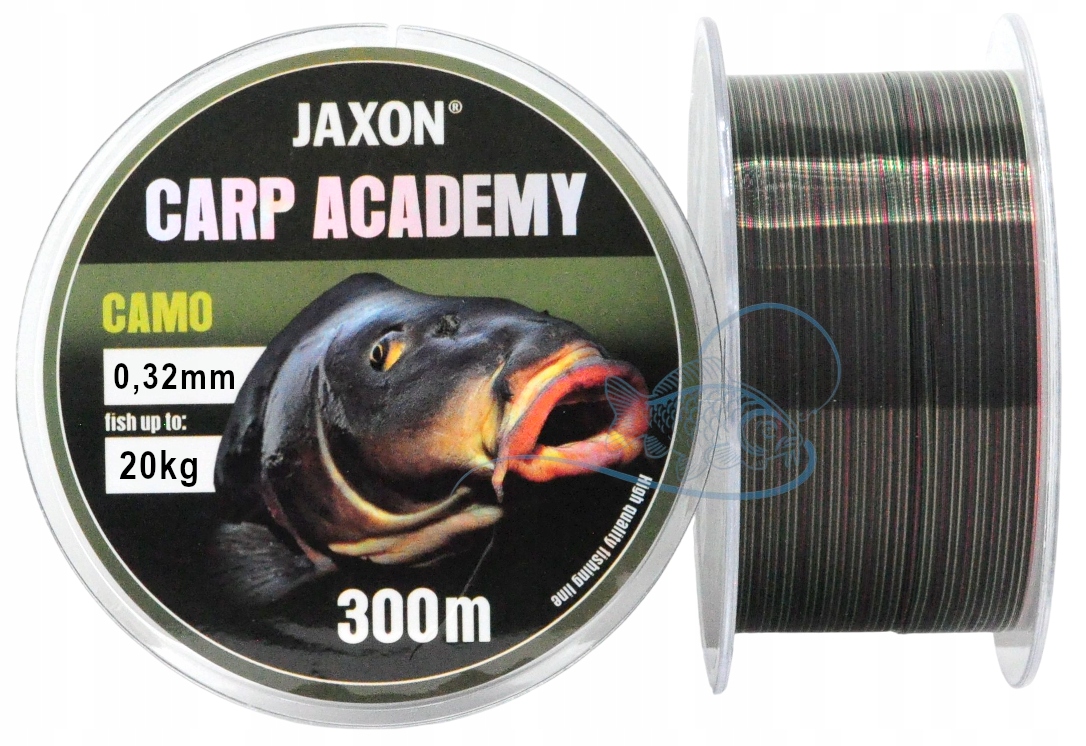 0,32mm 300m Carp Academy Camo Jaxon Żyłka Multikolor
