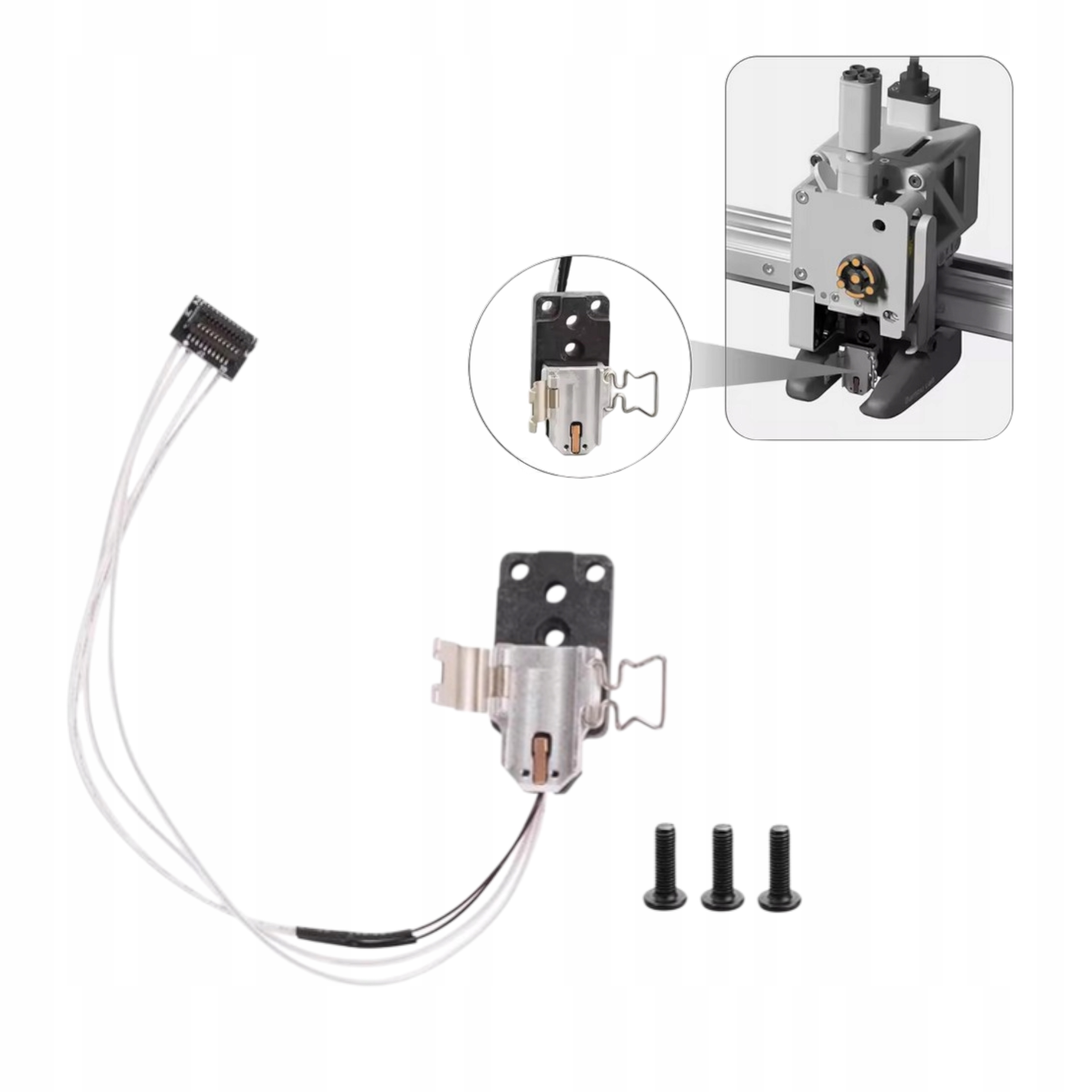 Zespół grzewczy do Bambu Lab A1 A1 Mini hotend grzałka termistor zestaw