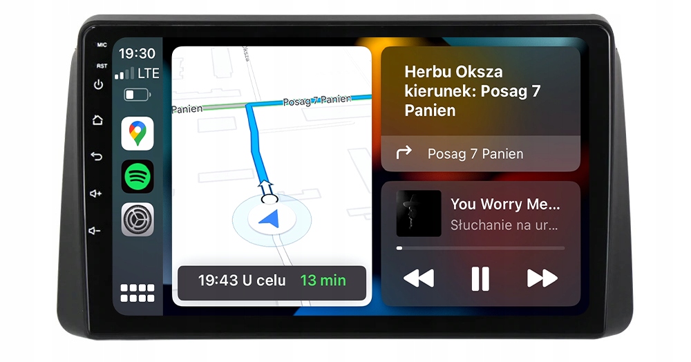 CHRYSLER GRAND VOYAGER DODGE GRAND CARAVAN RADIO NAWIGACJA ANDROID