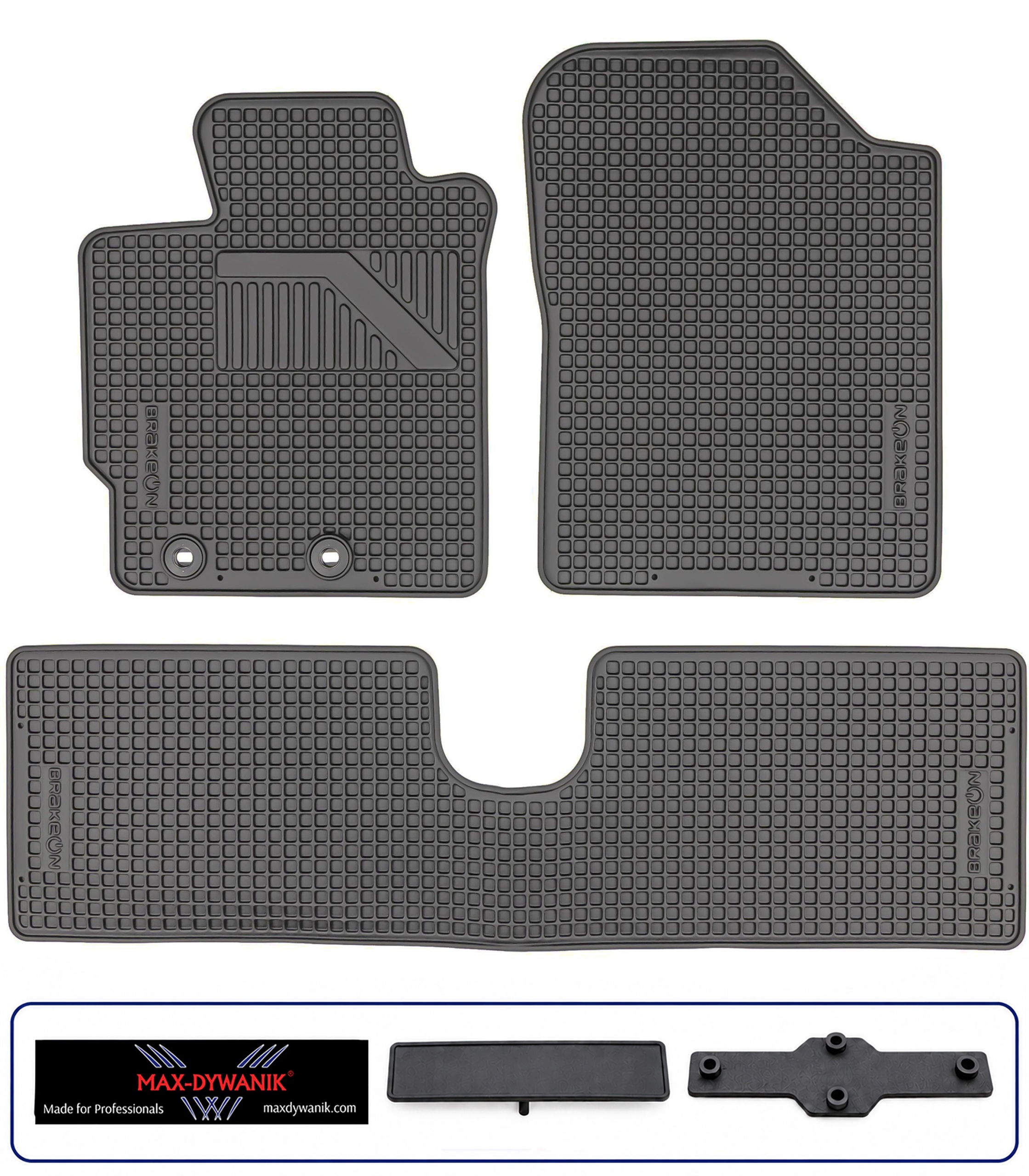 Toyota Yaris III Hatchback 2011-2020 Dywaniki Tpe emblemat