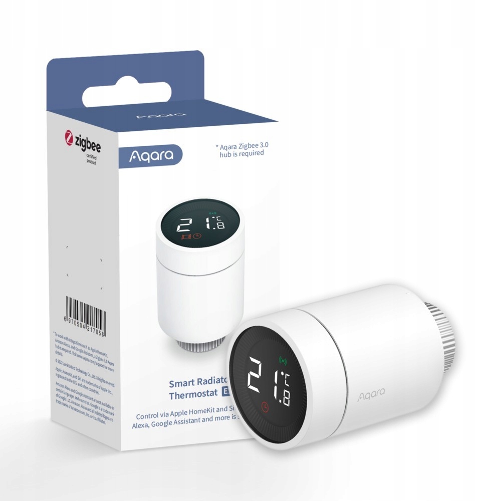 

Smart Głowica Termostatyczna Aqara E1 Eu Zigbee 3