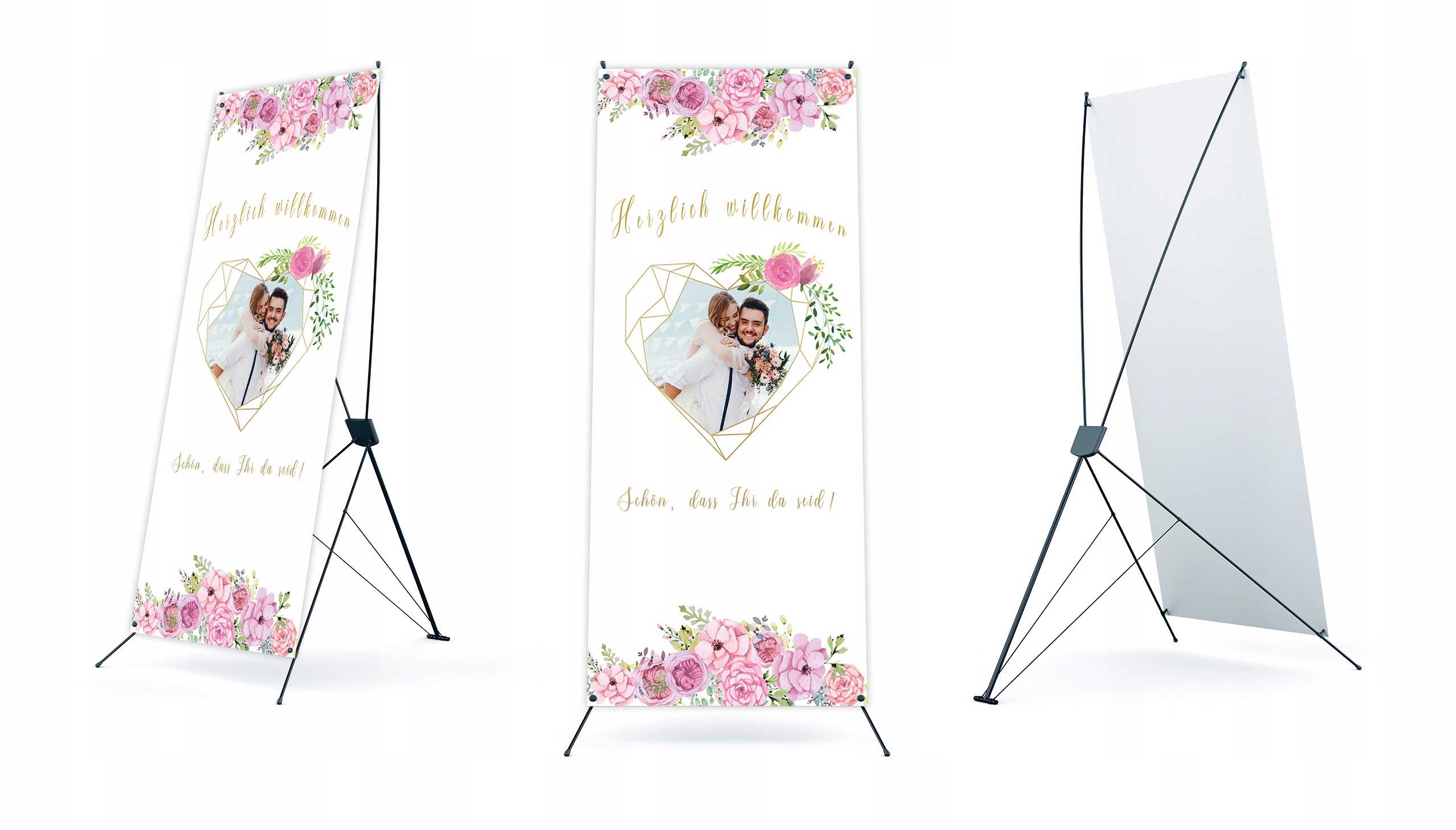 POWITANIE dla GOŚCI weselnych 80x180 nr 007