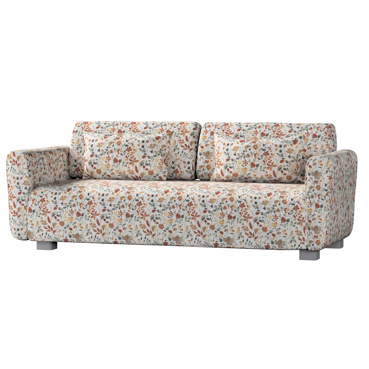 Potah na 2-místnou pohovku Mysinge Ikea oranžovo-zelený