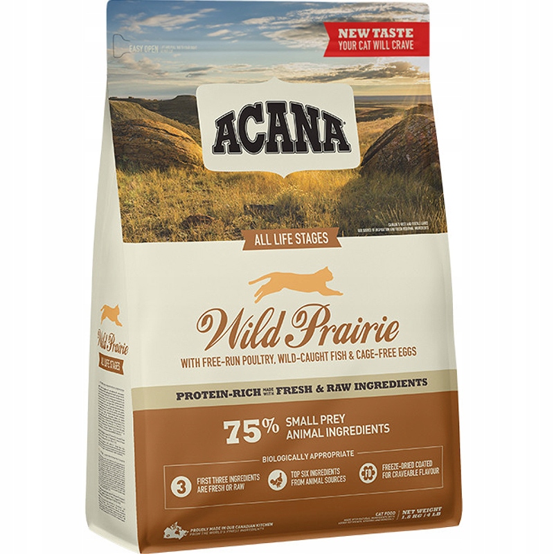 Levně Acana Wild Prairie Cat suché krmivo pro kočky 1,8 kg