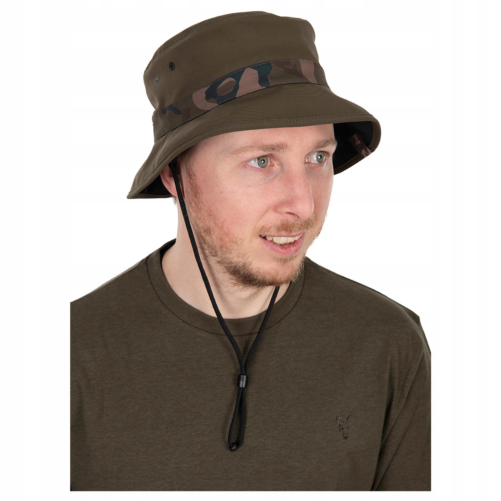 Klobouk Fox Khaki Camo Boonie Hat