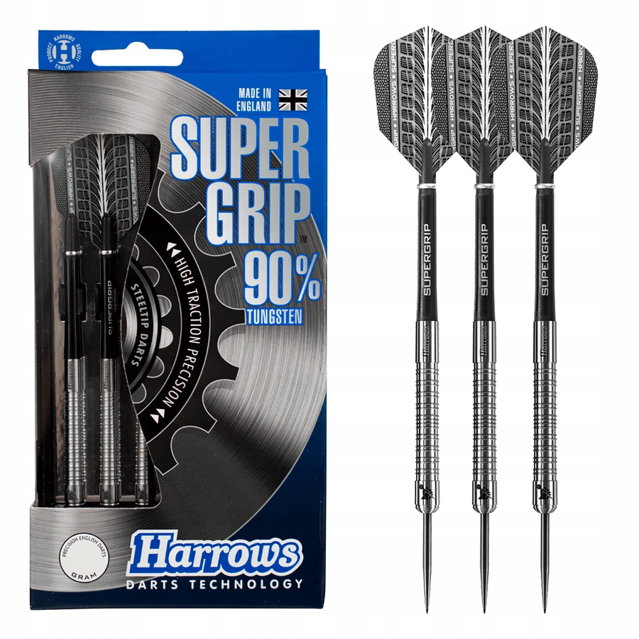 Rzutki Harrows Supergrip 90% Steeltip 24 gR