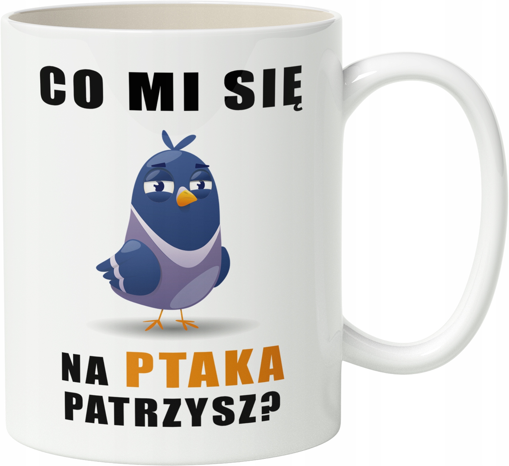 

Kubek Śmieszny Gołąb Ptak Upominek