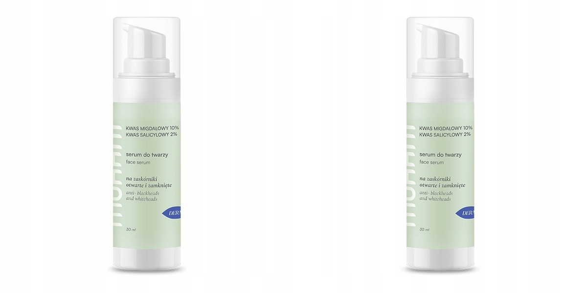2x Mohani Sérum s kyselinou salicylovou Bha 2% a mandlovou 10%