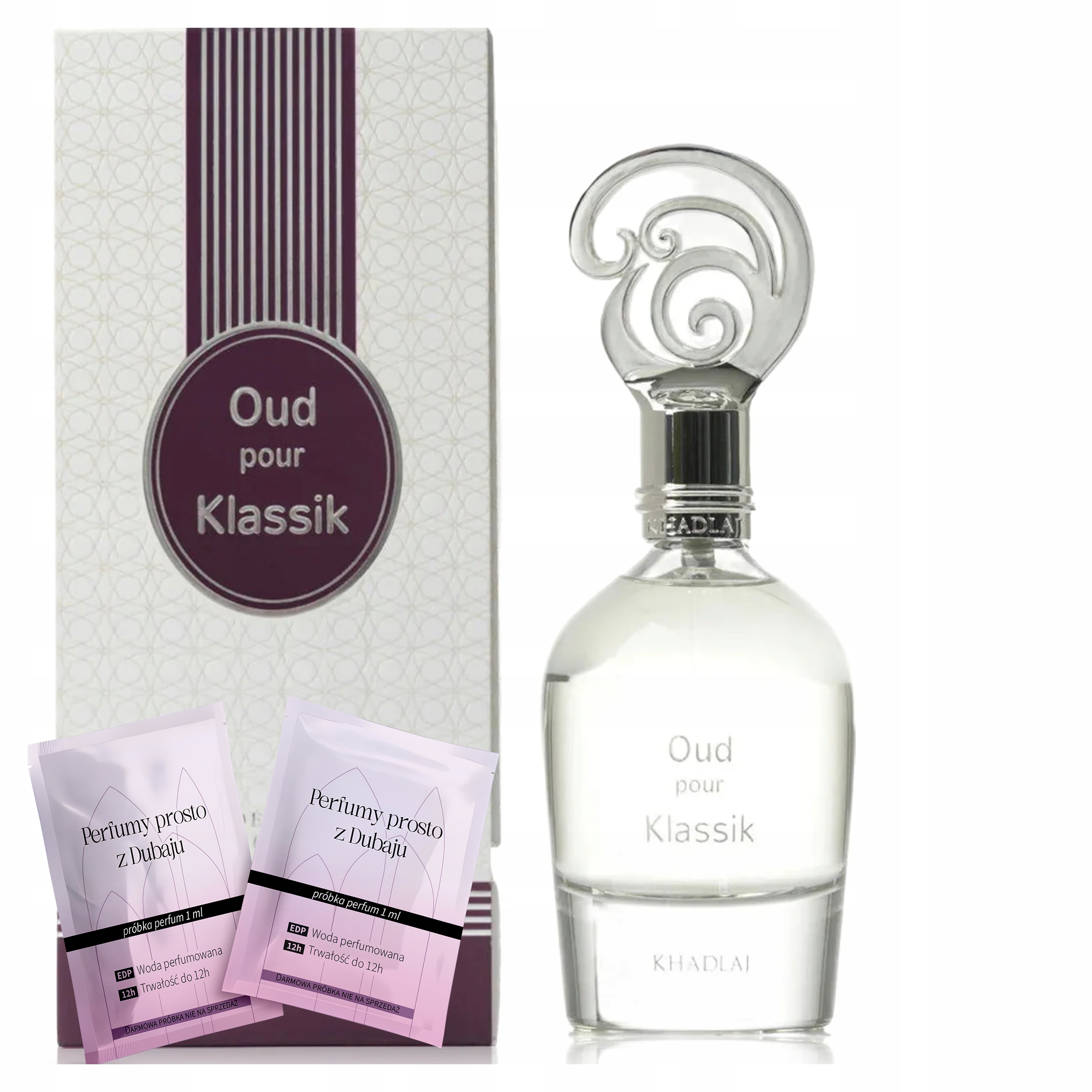 Dámské Parfémy Pánské Khadlaj Oud Pour Klassik Dřevité Pižmové 2 Vzorky