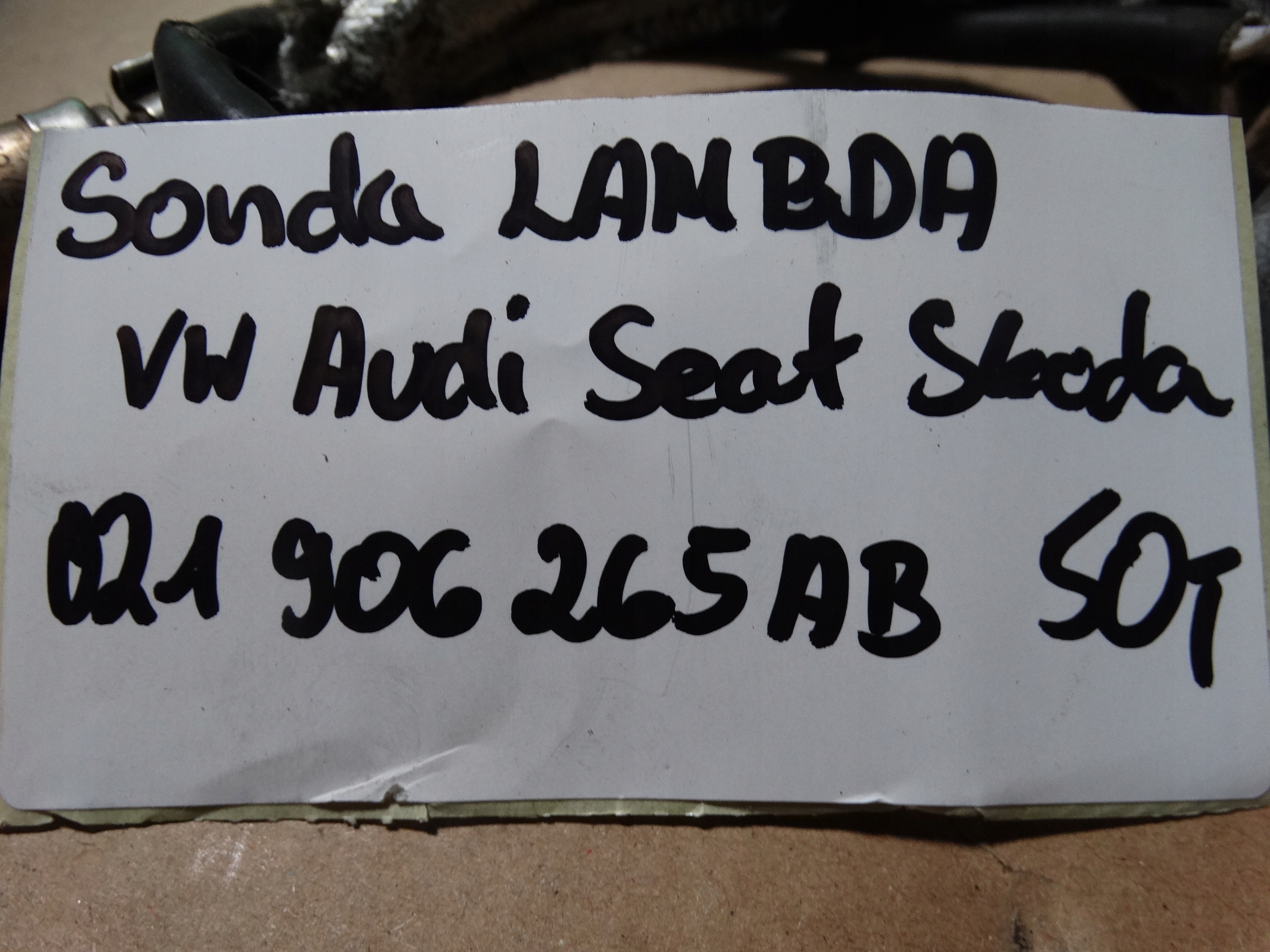 IDEALNA SONDA LAMBDA VW AUDI SEAT SKODA 1