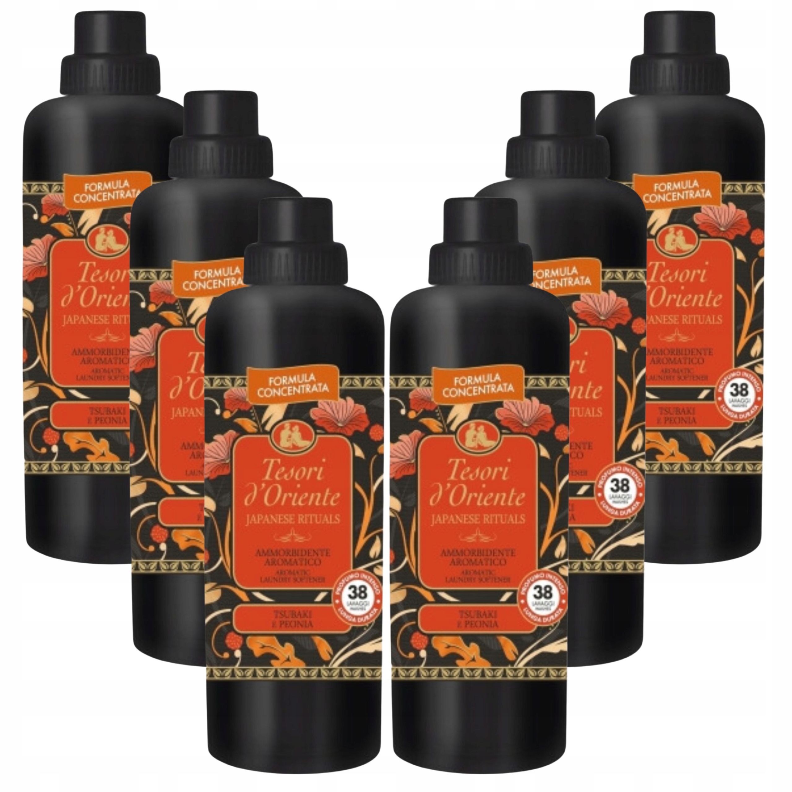 Levně Sada 6x Tesori Japanese Rituals 30 Praní 760 ml