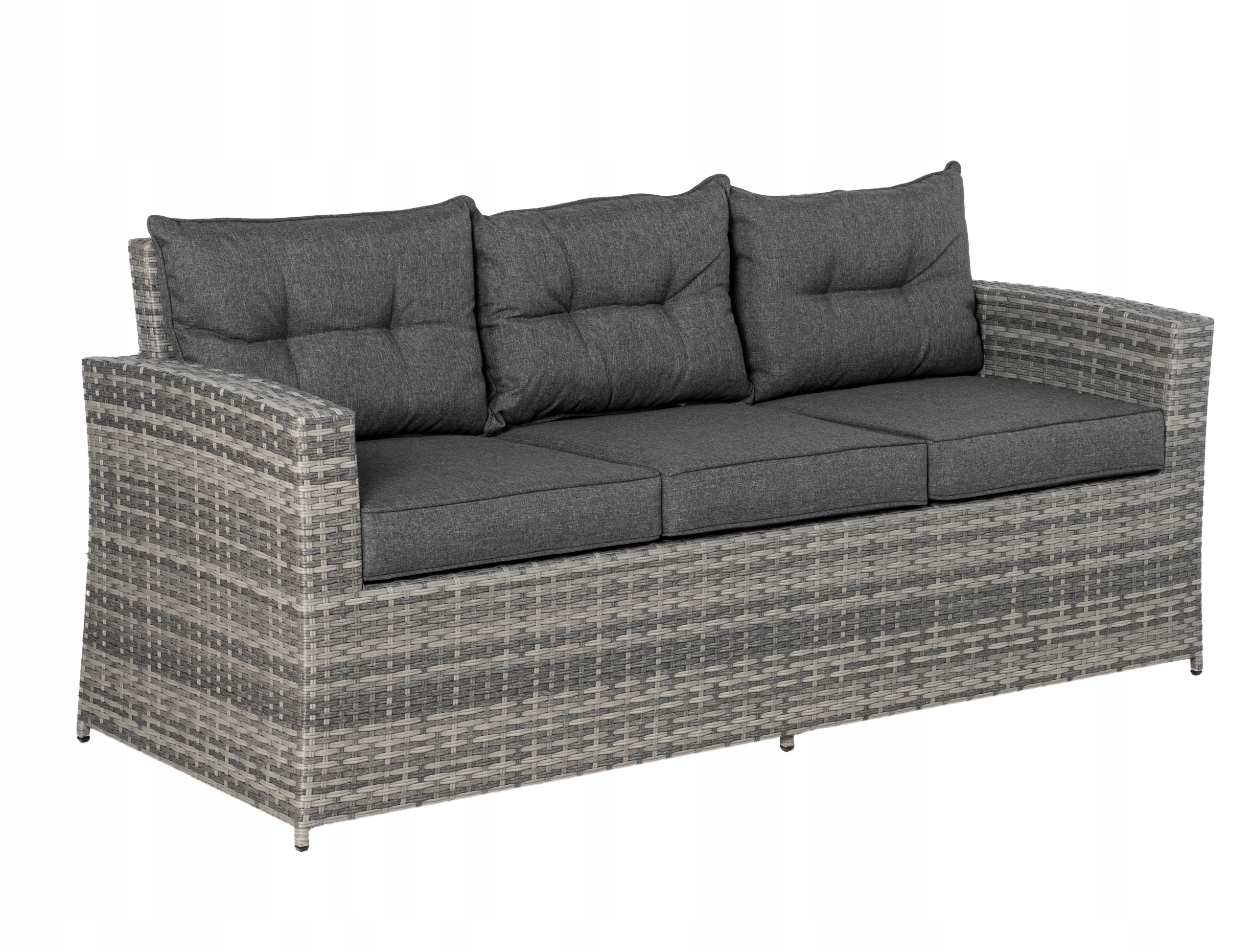 MEBLE OGRODOWE ZESTAW TECHNORATTAN PRINCE 7 OSOBOWE + KOMPLET PODUSZEK Producent inny