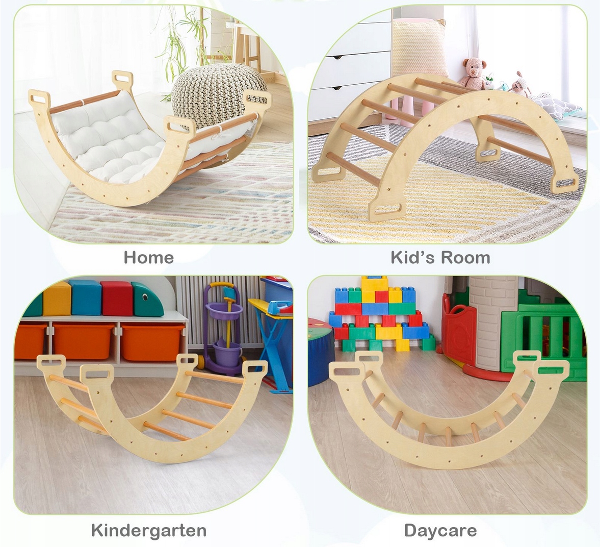 Łuk wspinaczkowy bujak huśtawka dla dzieci 2w1 Wiek dziecka 12 m +