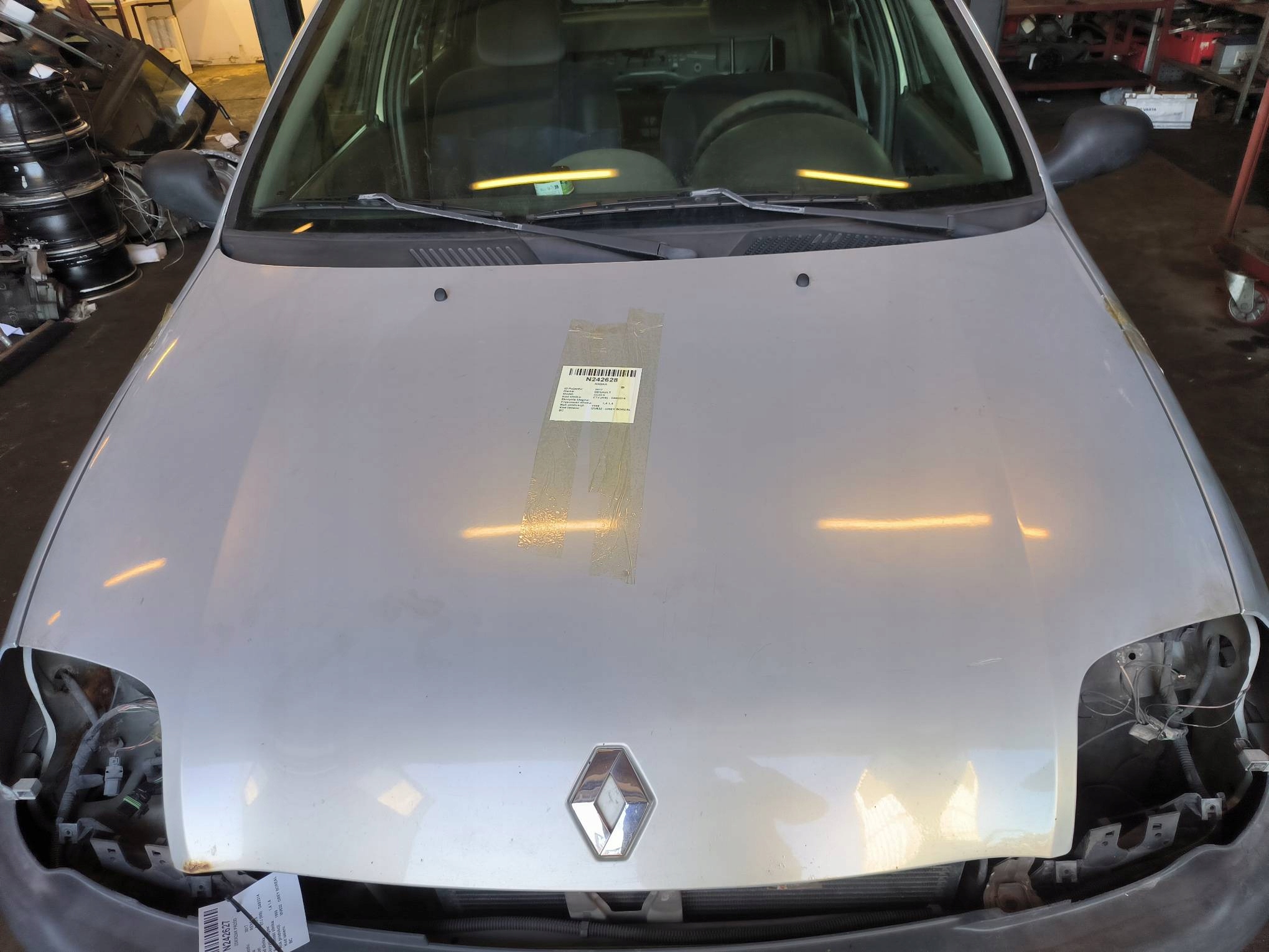 cofano MV632 RENAULT CLIO II