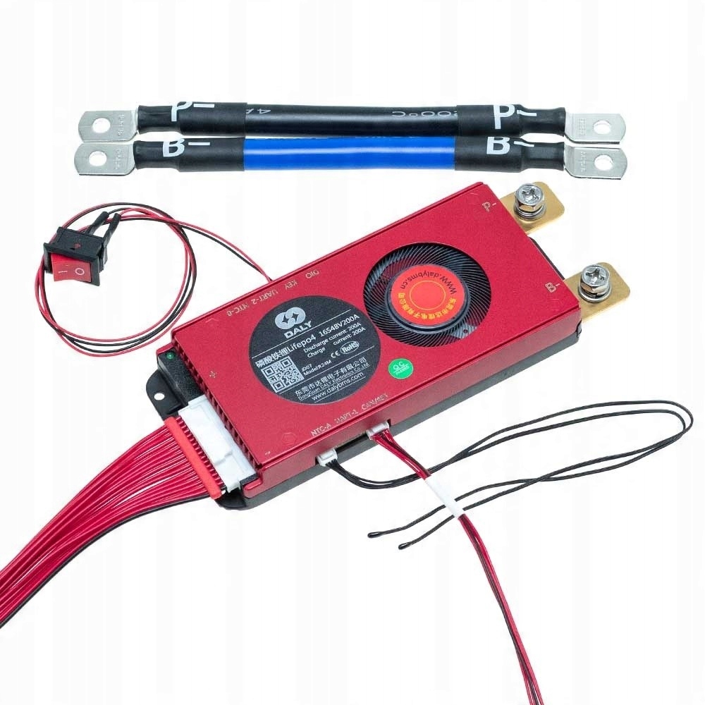 Modul Smart Bms 16S 200A LiFePO4 Balanser-M Bt, WiFi