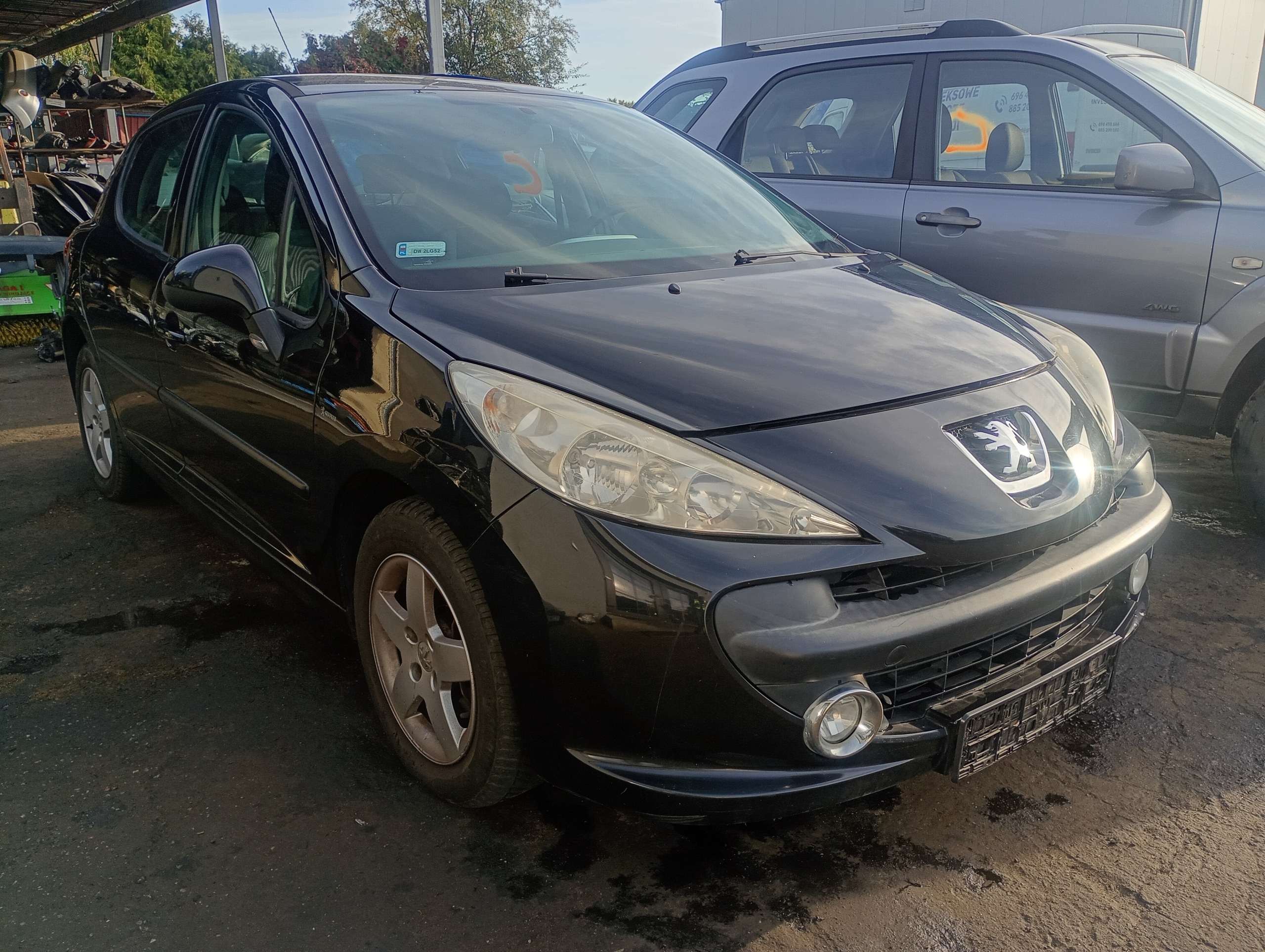 door right front front Peugeot 207 06-13 code lakieru EXLD