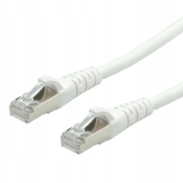 

PatchCord S/ftp Kat.6a skrętka RJ45 biały 2m