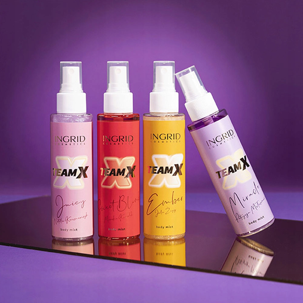 INGRID COSMETICS ROZŚWIETLAJĄCA MGIEŁKA DO CIAŁA MIRACLE TEAMX 125 ML Kod producenta 5902026668934