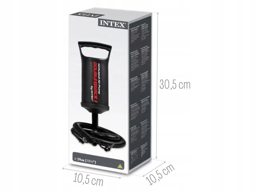 Pompka Ręczna Tłokowa 3 Końcówki Intex 68612 Kod producenta 68612