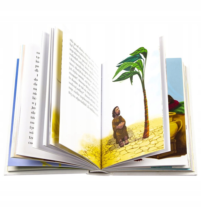 BIBLIA DLA DZIECI PAMIĄTKA PIERWSZEJ KOMUNII ŚW. Rok wydania 2017