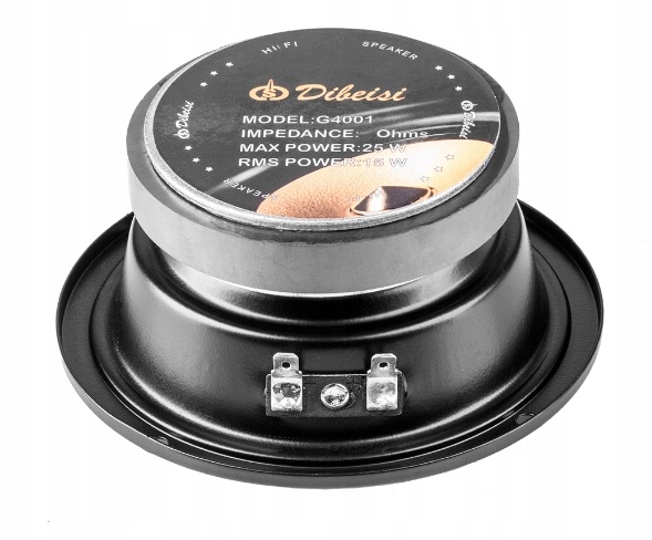 GŁOŚNIK ŚREDNIOTONOWY DIBEISI G4001 115mm 25W 4ohm Stan opakowania oryginalne
