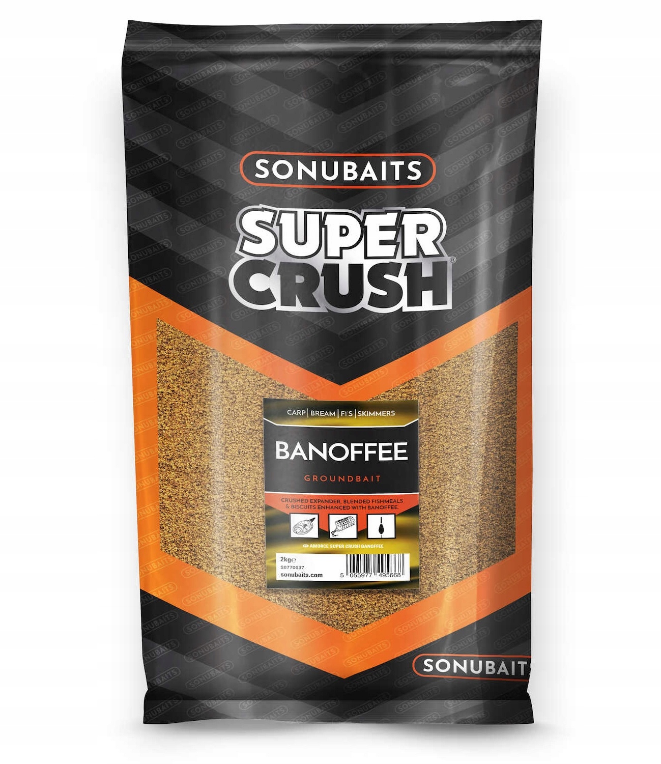 Zanęta Sonubaits Banoffee Groundbaitaly 2KG Doskonała Na Duże Leszcze