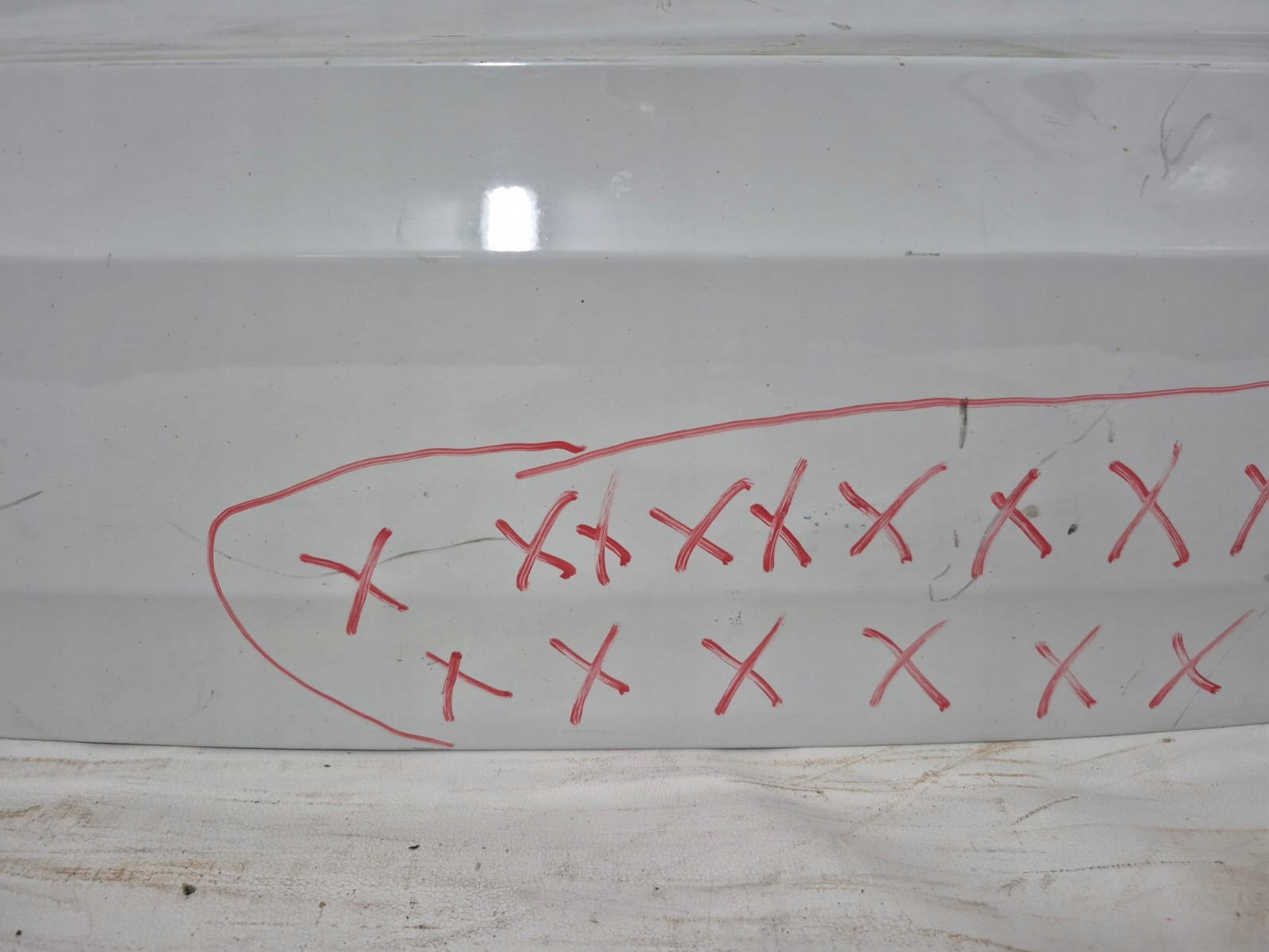 BMW X5 E70 06- trunk door boot rear part rear BURTA