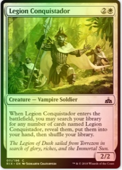 Legion Conquistador Foil Rix Gratisy Pjotrekkk
