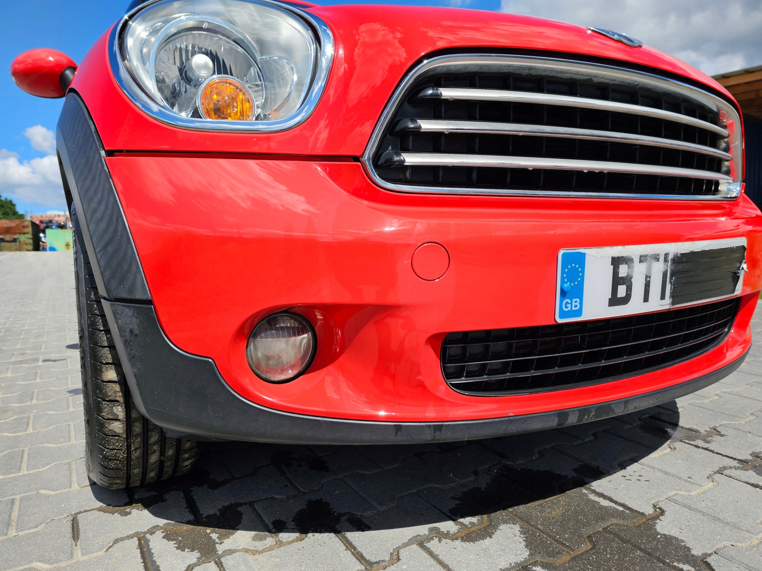 bumper front complete MINI R60 COUNTRYMAN colour B16