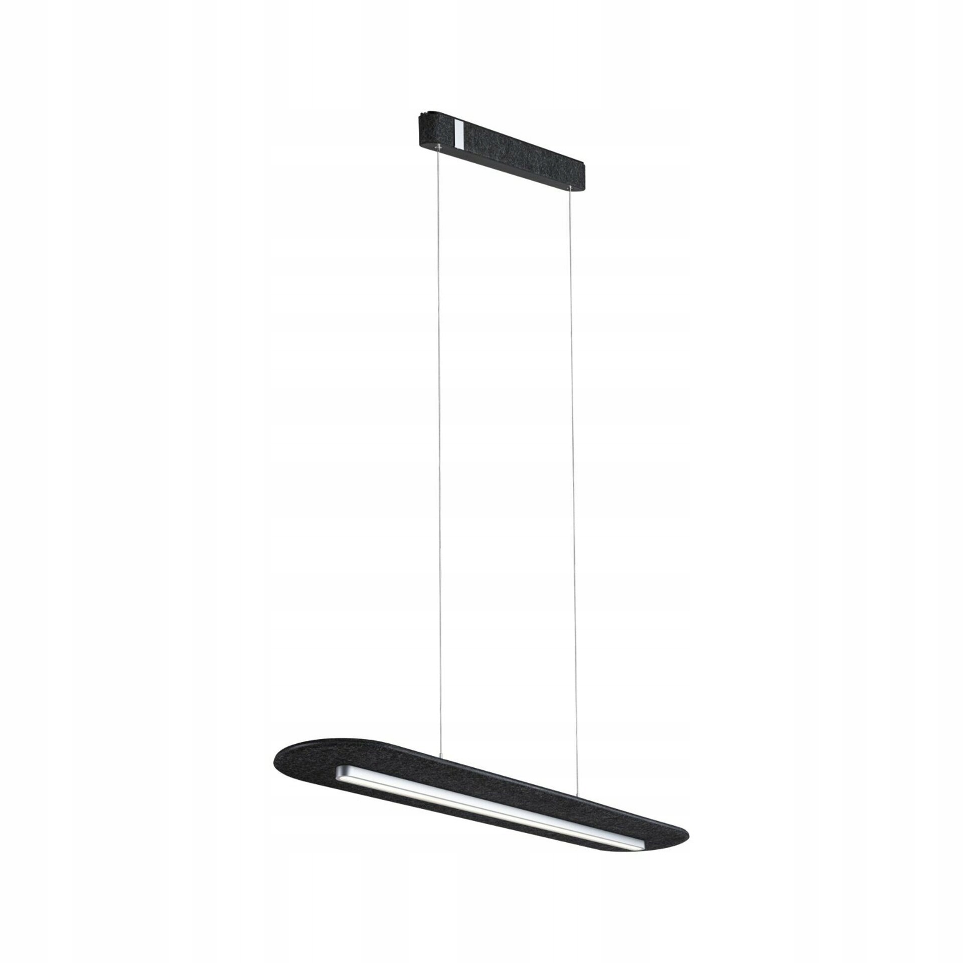 Paulmann Led závesné svietidlo Tulga 27W stmievateľné, antracit, akustické