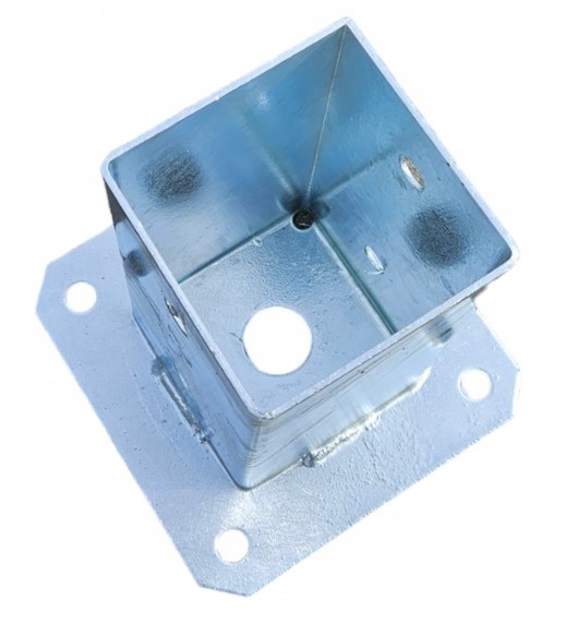 PODSTAWA SŁUPA PRZYKRĘCANA 7x7cm WSPORNIK KOTWA MOCNA 70x70mm GRUBA PL Producent Perfect